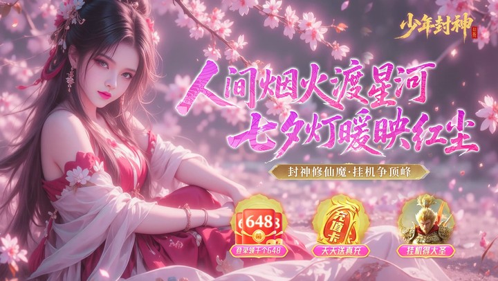 少年封神（0.1折十万抽千个648）